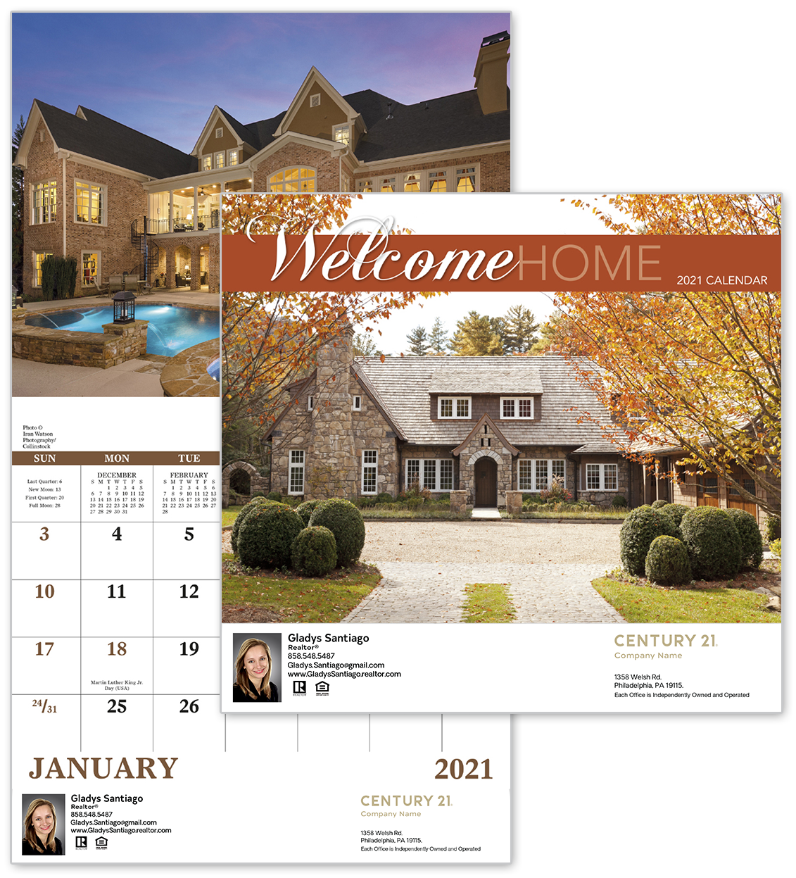 Real estate wall calendars and promotional items 2021 calenders