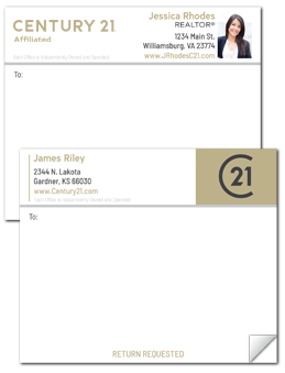 Century 21 Affiliated Real Estate Shipping Labels