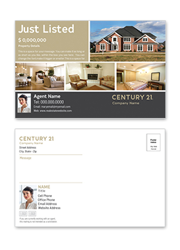 Century 21 Jumbo Real Estate Postcards