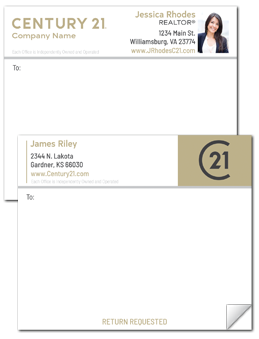 Century 21 Real Estate Shipping Labels