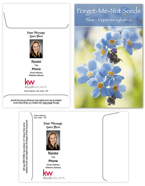 Full Color Customized Seed Packets for Realtor Promotion Giveaway | RealEstateCalendars.com