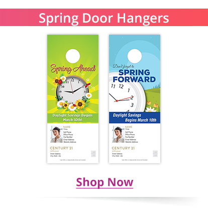 Century 21 Affiliated Spring Door Hangers