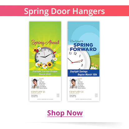 Century 21 Spring Door Hangers