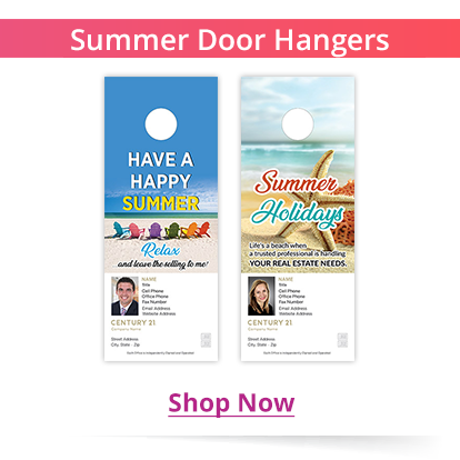 Century 21 Summer Door Hangers