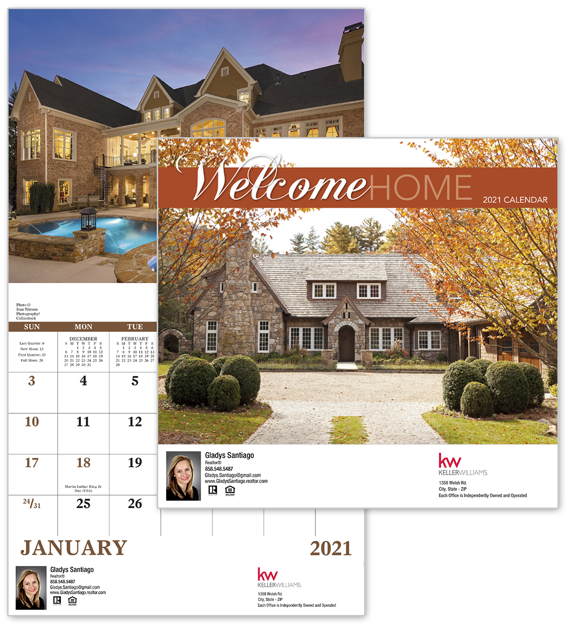 Real Estate Calendars Theme Selection and Development